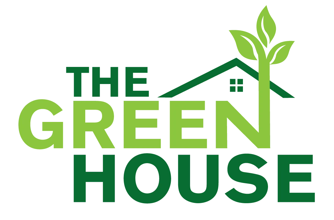 Greenhouse logo design template. Leaf house logo branding vector. 19595213  Vector Art at Vecteezy